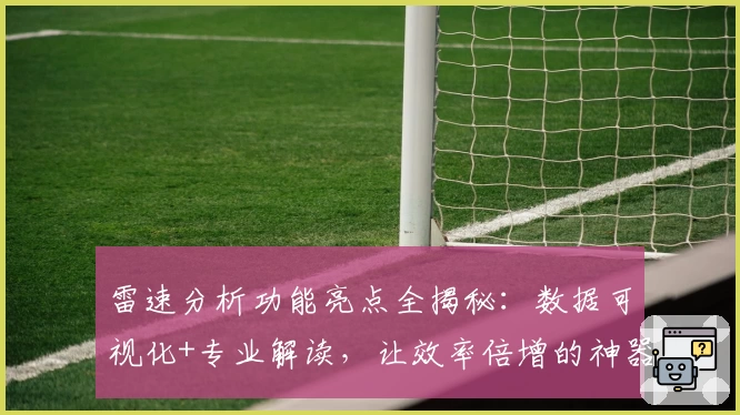 雷速分析功能亮点全揭秘：数据可视化+专业解读，让效率倍增的神器
